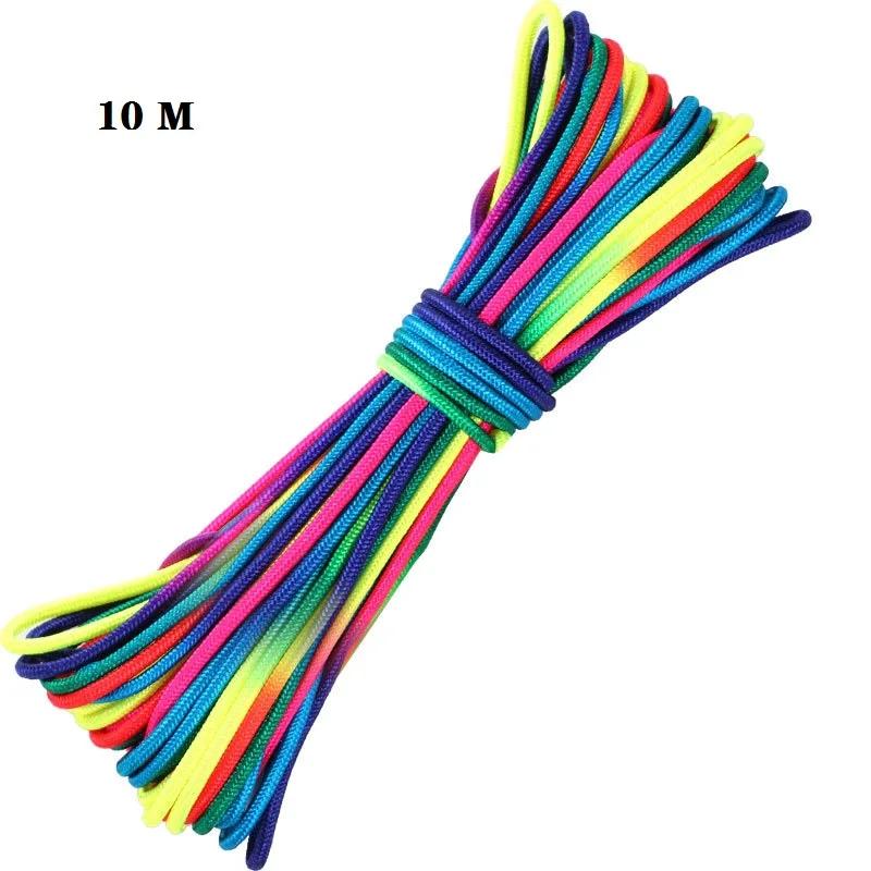 Cabo De Corda Do Arco-íris para Pulseira Paracord, Presente Artesanal, Cordão, Varal, Acessórios De Artesanato De DIY, Núcleo De Um Fio, Dia, 3mm - Image 1