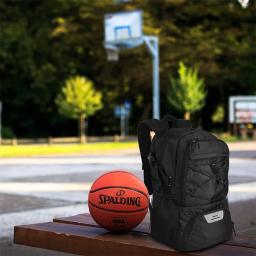 Mochila de basquete de grande capacidade para homens e mulheres, bolsa de computador esportiva, bolsa de ombro de treinamento - Image 3