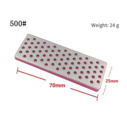 4 Pçs/set Suporte Bloco de Pedra de Amolar Para Borda de Esqui Afiadores de Esqui 240 360 500 1000 Grit Diamante Afiar Pedra Hone - Image 4