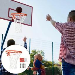 Aro de Basquete de Parede, Rede Goal Rim, Interior e Exterior, Rede de Cesto Suspenso, Rede Esportiva, 35 cm, 45cm - Image 3