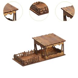 Kits De Modelo De Casa Em Miniatura De Madeira, Layout De Cena DIY, Cenário, Escala 1:72 - Image 5