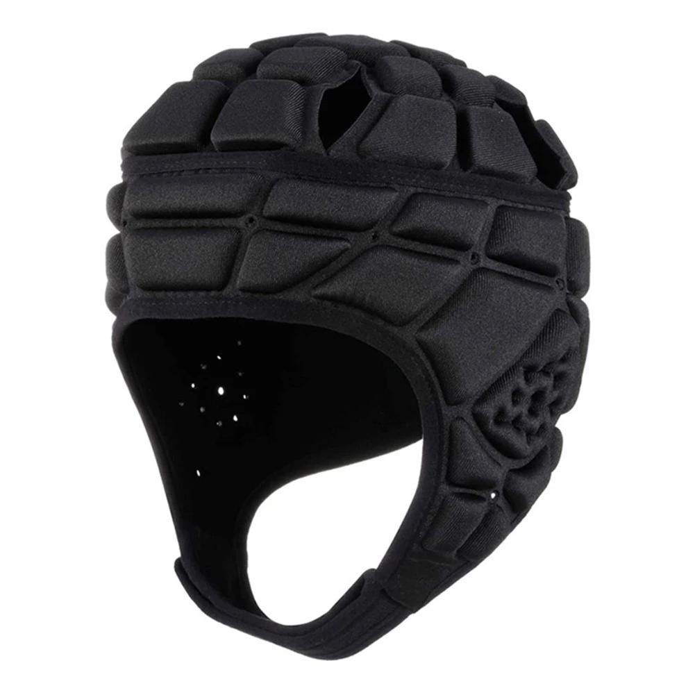 Capacete de goleiro anticolisão para crianças, engrenagem protetora, protetor principal, futebol, engrenagem protetora, rugby, trem, 1 poliéster - Image 1