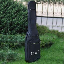 IRIN-Saco Estojo Preto para Guitarra Elétrica, Impermeável, Tecido Oxford, Instrumento Musical, Mochila de Armazenamento, Gig Bag, Acessórios - Image 5