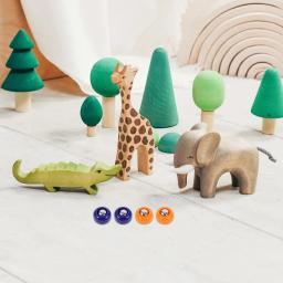 20 pçs piscina bola curling mini shuffleboard rolos mesa de substituição esportes desktop pedras pp durável versátil interior ao ar livre - Image 2