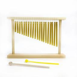 Miwayer 20-tom superior barra carrilhão, vento carrilhão instrumento percussão para sala de aula de música, meditação, yoga com suporte de montagem e malle - Image 2