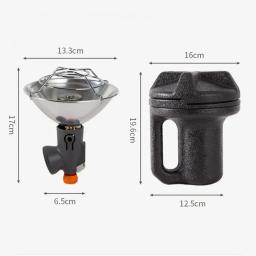 Aquecedor De Gás De Acampamento Com Caixa De Armazenamento, Aquecimento Rápido, Equipamento De Acampamento, Seguro e Confiável, Aquecedor De Barraca Portátil, Aquecedor De Espaço - Image 6