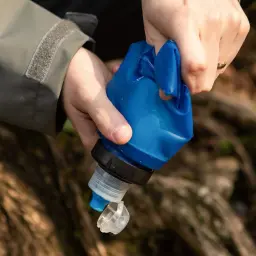 Purificação de água ao ar livre sobrevivência filtro de água garrafa para água potável purificador para mochila de emergência caminhadas ferramenta acampamento - Image 2