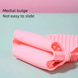 Japanese Lovely Wind Bathing Brush com Massagem de Silicone e Cutina Removendo Luvas, Pet Bath Brush e Body Scrubber - Image 4