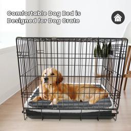 Colchão lavável para animais com zíper, Cama para cães, Almofada para dormir, Almofada para cães pequenos e médios, Removível - Image 2