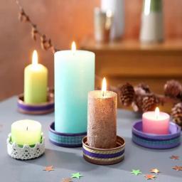 Moldes de vela de silicone cilíndricos, molde de resina epóxi, moldes de fundição para artesanato diy, velas de cera, fabricação de sabonetes e argila - Image 5