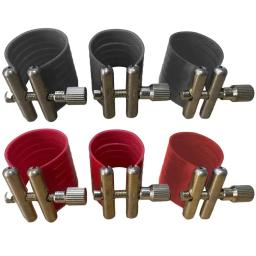 Leve PVC saxofone bocal, ligaduras clip, prendedor portátil para Alto, tenor, soprano, sax, alta qualidade - Image 6