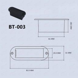 Estojo de bateria para guitarra elétrica, Captador ativo, 9V - Image 6