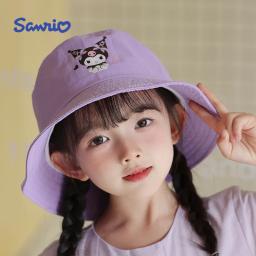 Sanrio Series Outdoor Sun Hat para meninos e meninas, protetor solar, UV, Melody, Jade, Cinderela, Kitty, Jade, Cinderela, Rosa, Verão, Crianças - Image 2