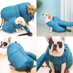 Secador Rápido Portátil De Cabelo para Animais De Estimação, Saco Seco, Dobrável, Beleza, Banho, Caixa De Secagem, Secagem, Sopro, Cão, Gato - Image 5