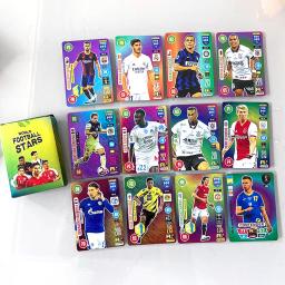 Top puro futebol estrela cartão, jogo de cartas, ouro, tcg, para crianças, presente de aniversário, brinquedos, para ventilador, para venda, coleção limitada, para venda, 2024 - Image 2