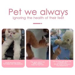 Electric Hair Clippers com Tesoura para Animais de Estimação, Cão e Gato Cortador de Cabelo, Ouvido e Olhos, Aparador De Pata, Carregamento USB, Grooming Suprimentos, Dropship - Image 3