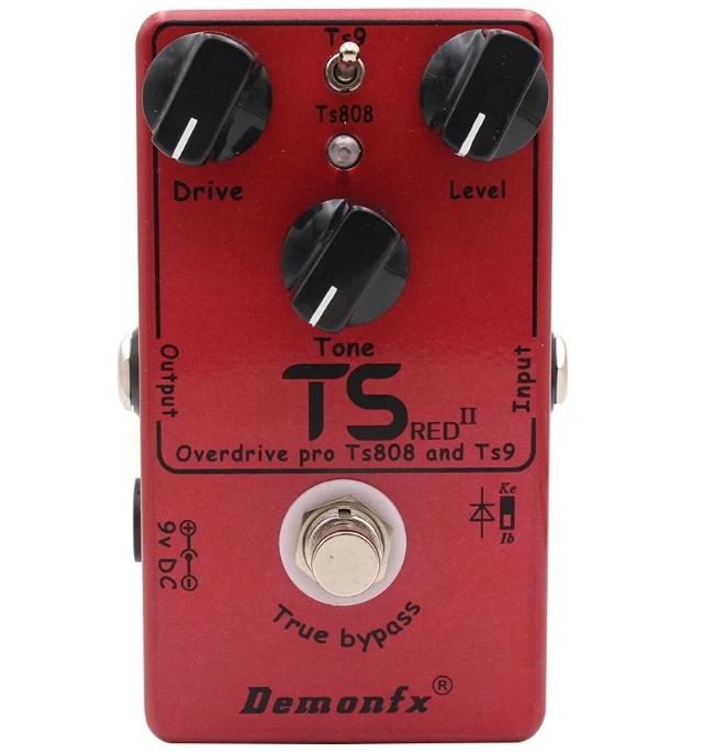 Pedais Demonfx Overdrive para Guitarra: Distortion, Reverb e Delay de Alta Qualidade para Músicos