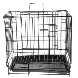 Canil de ferro dobrável para animais de estimação, Gaiola dobrável, Cat Training Kennel, Caixa de animais - Image 1
