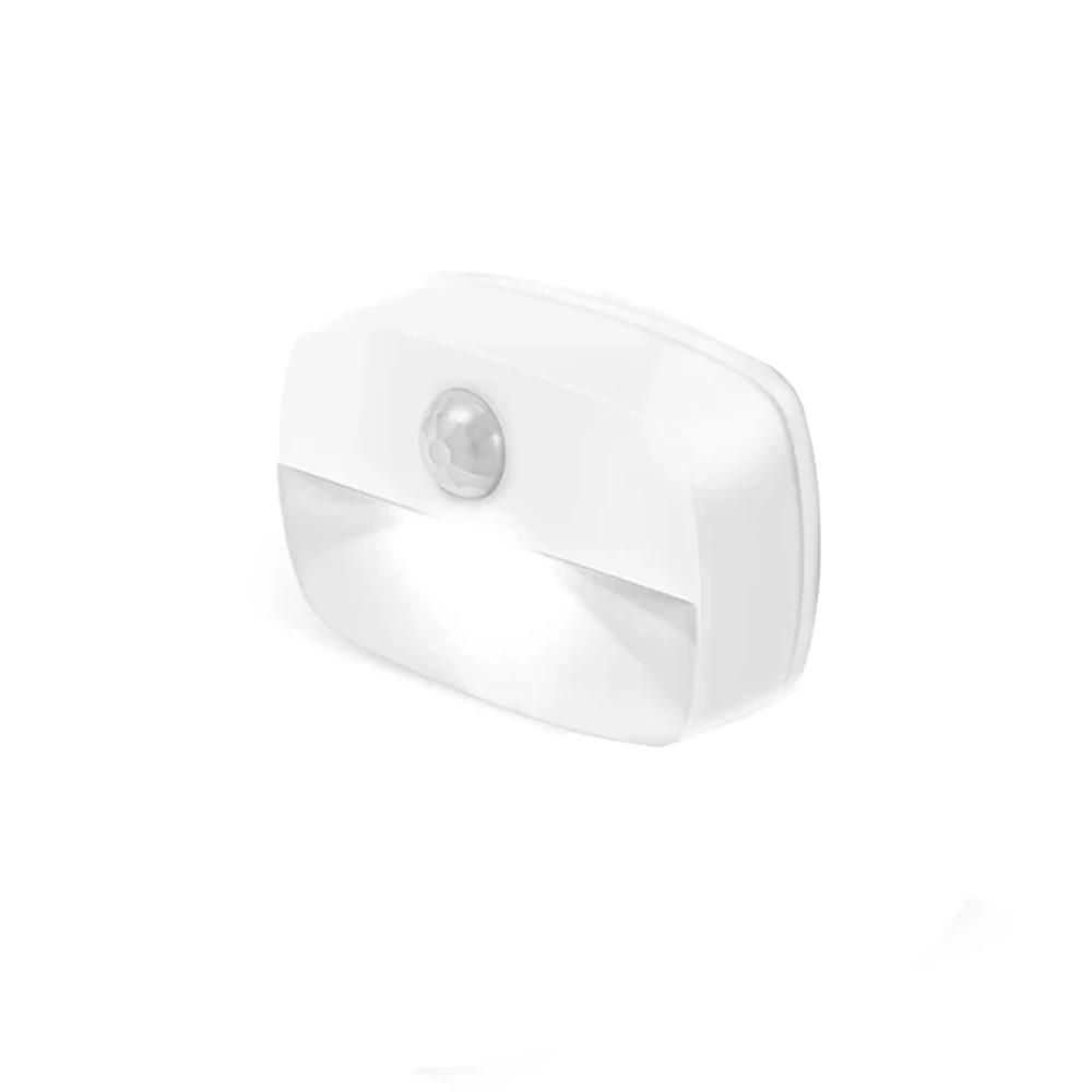 Interior LED Sensor de Movimento Luz, Luz Noturna, Vara na Luz Noturna, Luzes a pilhas para corredor, escada, armário, quarto, banheiro - Image 1