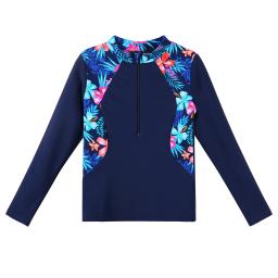 BAOHULU-protetor solar Rash Guard maiô para crianças, moda praia, verão, esportes aquáticos, terno de surf, UPF 50 + UV - Image 2