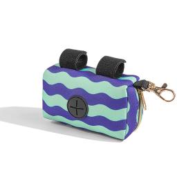 Grande Capacidade Dog Leash Bag Titular, Neoprene Dog Bag Holder, dispensador do saco de resíduos - Image 6