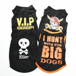 Camisas do cão para cães pequenos menino animal de estimação impresso roupas com letras engraçadas verão masculino roupas do cão macio respirável pet tshirts outfits - Image 3