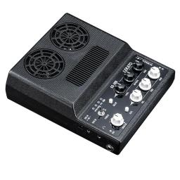 LEKATO-CA-100 Mini amplificador de guitarra elétrica, Combo para prática de desktop com distorção Delay, Aux in e fone de ouvido, 20W - Image 3