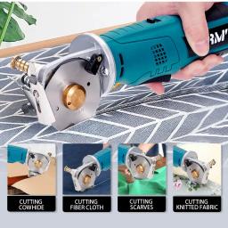 Máquina De Corte Elétrica De Tubo De Tesoura Redonda, Tecido De Tecido De Pano, Kit De Máquina De Corte De Alta Velocidade, Ferramentas De Bateria DIY, Bosch, 12V - Image 2