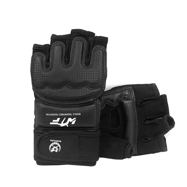 Luvas de Boxe de Alta Qualidade em Couro de Plutônio para MMA e Muay Thai - Equipamento Ideal para Treinamento de Boxe