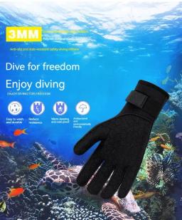 Luvas Térmicas de Neoprene Antiderrapante, Mergulho, Surf, Traje, Natação, Rafting, Caiaque, Remando, Traje, 3mm - Image 6