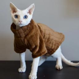 Suéter macio de duas pernas Sphynx para Pet, camisa macia para gato sem pêlos, inverno quente, cor sólida, roupas de gatinho, gato e cachorro - Image 5