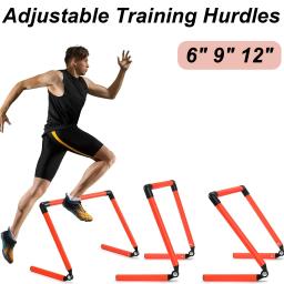 Ajustável velocidade treinamento obstáculos, agilidade salto, equipamentos de fitness para atletas, futebol, basquetebol, atletismo, 6 ", 9", 12" - Image 1