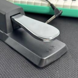 Universal Piano Sustain Pedal, Amortecedor de Teclado Midi, Sintetizador Digital, Entrada Plug com Interruptor Polaridade, 1/4 '', 6,35mm - Image 3