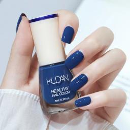 Nail Art polonês Glitter lantejoulas, secagem rápida Normal sem lâmpada, verniz fosco, de longa duração, à prova d'água, No-Bake - Image 1
