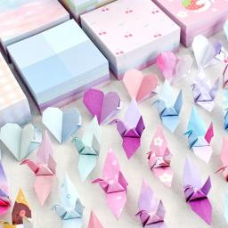 400 pçs quadrado colorido origami papel único lado treliça dobrado papel jardim de infância diy papel artesanal scrapbooking decoração - Image 2