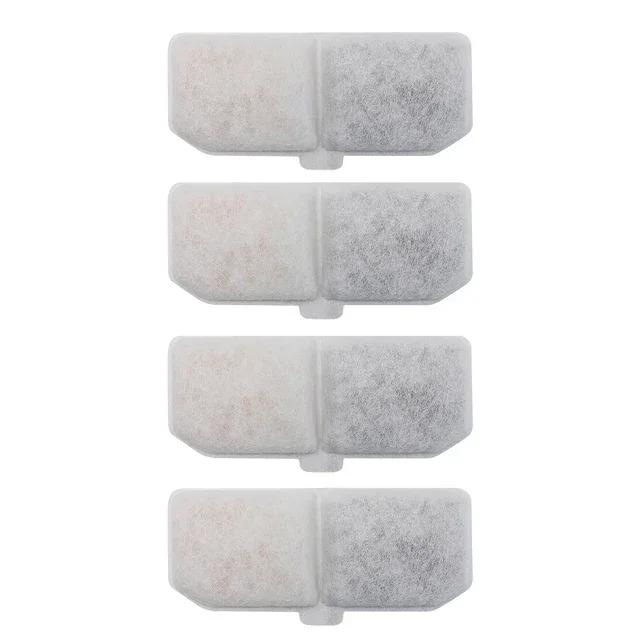 Filtro de Água para Gatos: Substituição de 4 Peças para Fonte e Dispensador de Água Pet