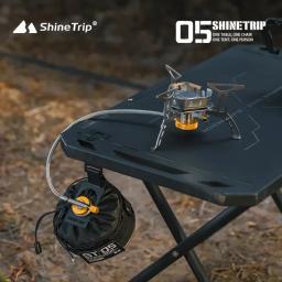 Shine viagem ao ar livre tanque de armazenamento gás cabide mesa acampamento cabide acessórios tático gancho aço inoxidável equipamentos sobrevivência - Image 5