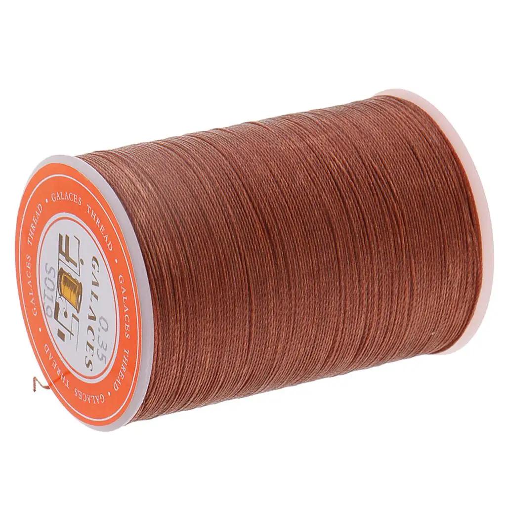 Linha encerada do poliéster, 0.35mm, cabo do macramé, linha - Image 1