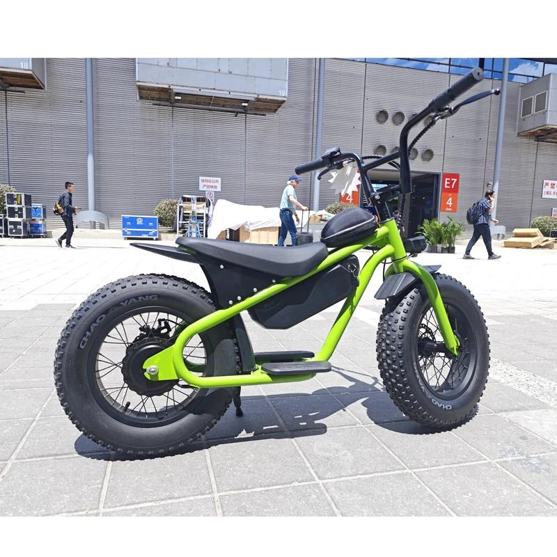 36v 48v crianças bicicleta elétrica traseira moto bicicleta elétrica híbrida venda quente motocicletas elétricas para crianças - Image 1