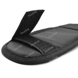 12 pçs alça de guitarra almofada de ombro antiderrapante almofada protetora para guitarra elétrica acústica baixo preto acessórios de guitarra - Image 6