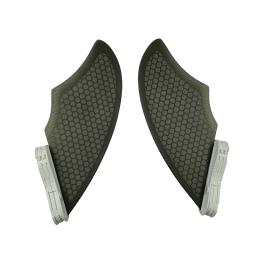 UPSURF-Twin Fins Keel para prancha de surf, Honeycomb Fins, Double Tabs, 2 Fins, Side Fins, Multicolor, FCS, Fin - Image 2