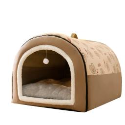 Ninho de cachorro grande removível e lavável, Pet Sleeping Supplies, tipo casa, cama grande, quente, sazonal, gato, inverno - Image 6
