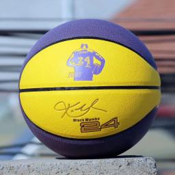 Mamba Masculino Comemorativo de Basquete, PU Tamanho Padrão 7, Indoor Game Ball, Esportes ao ar livre - Image 3