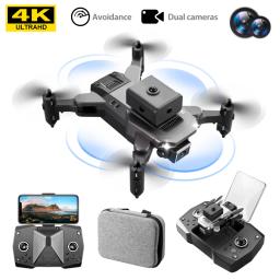 Ky912 mini drone 4k hd câmera de pressão de ar altura fixa quatro lados evitar obstáculos profissional dobrável quadcopter brinquedo - Image 6