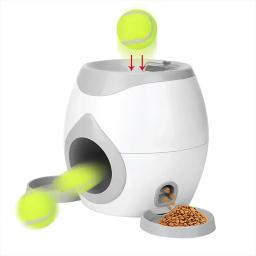 Lançador de bola automático para cão médio, Máquina interativa de bola de tênis, Treinamento interativo Smart Feeder - Image 5