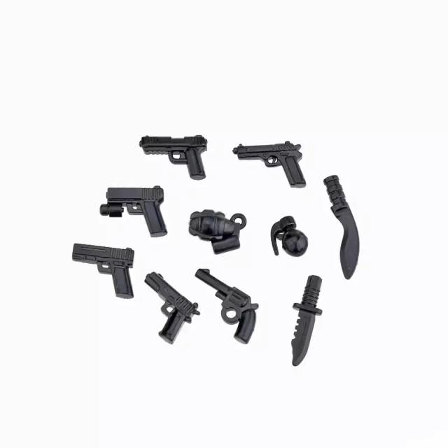 Mini Figuras de Ação Soldado SWAT Polícia Exército Blocos de Construção Brinquedos
