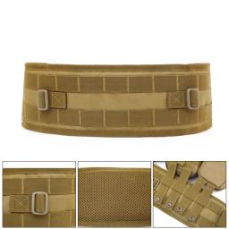 Ajustável militar tático cs cinto de trabalho ao ar livre homens molle batalha cinto do exército combate airsoft caça tiro acolchoado cintos da cintura - Image 5
