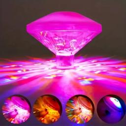 RGB Submersível Flutuante Subaquática LED Light, Disco Light, Glow Show, Piscina, Banheira de Hidromassagem, Spa Lamp, Banheira de Luz - Image 4
