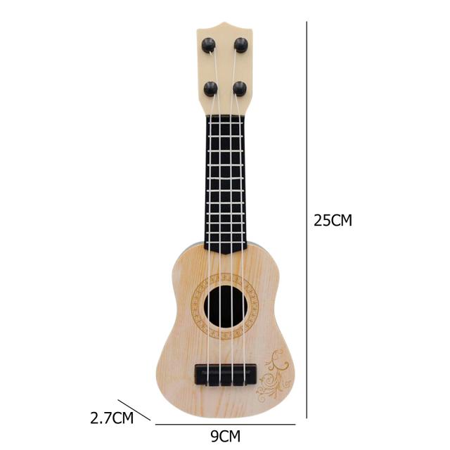 Mini Guitarra Ukulele Clássica Infantil Portátil 1 Unidade