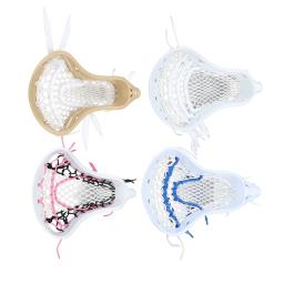 Lacrosse Head Mesh amarrado, Prova de desgaste, Nylon, Stick Heads for Training Competition, Acessórios Lacrosse - Image 3